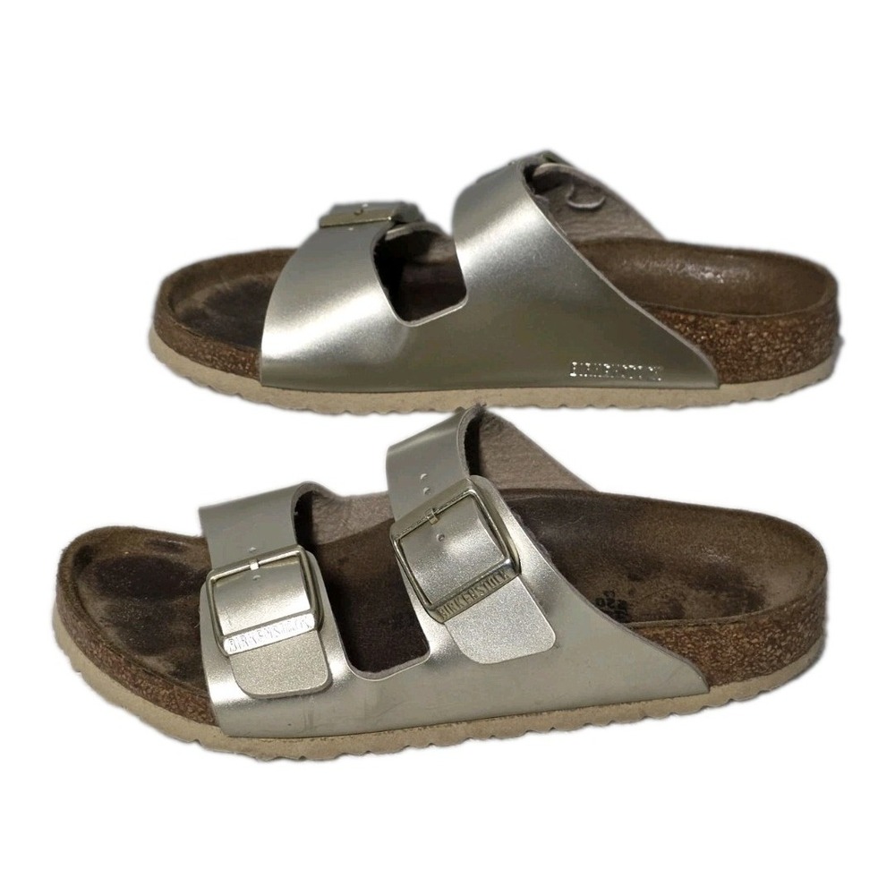 Birkenstock Arizona Sandal Kids Size 34 / 3-3.5 Gold